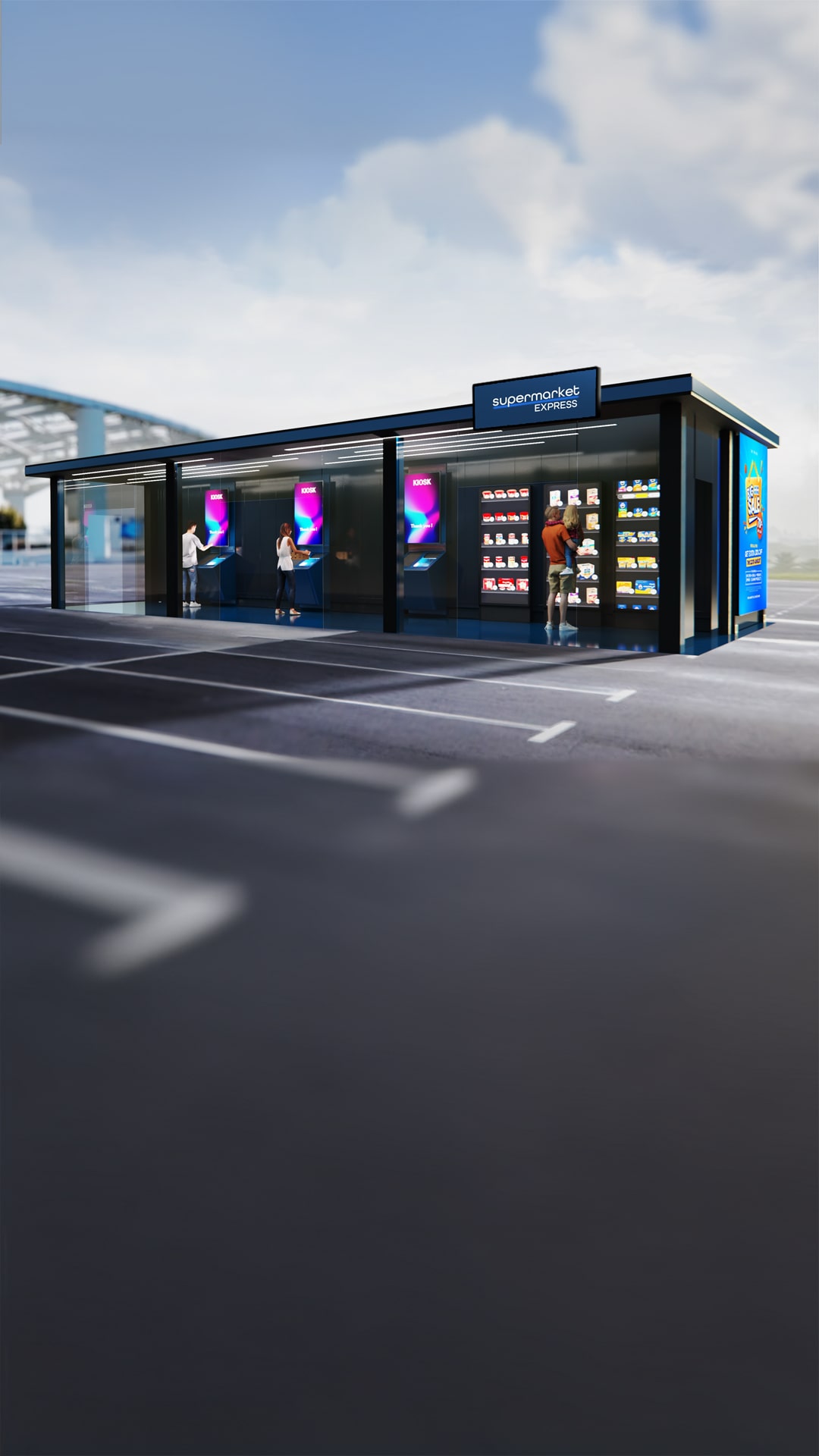 STAND-ALONE UNMANNED STORES